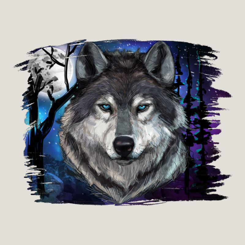 Wolf And Full Moon Heavy Core Tee by RanaPortraitStore | Teevron