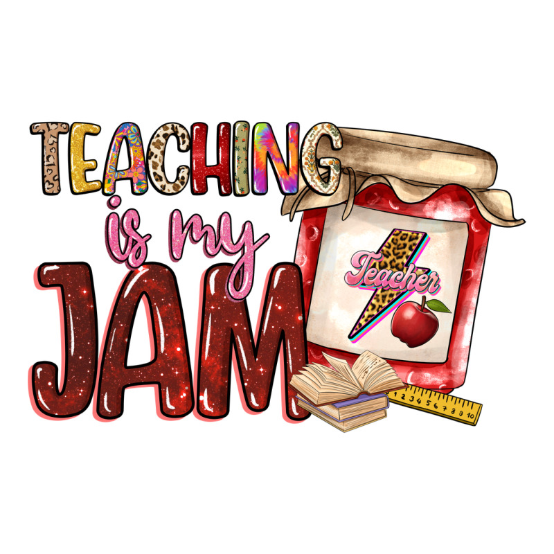 Teaching Is My Jam Zipper Hoodie by NancyCooperArtShop | Teevron