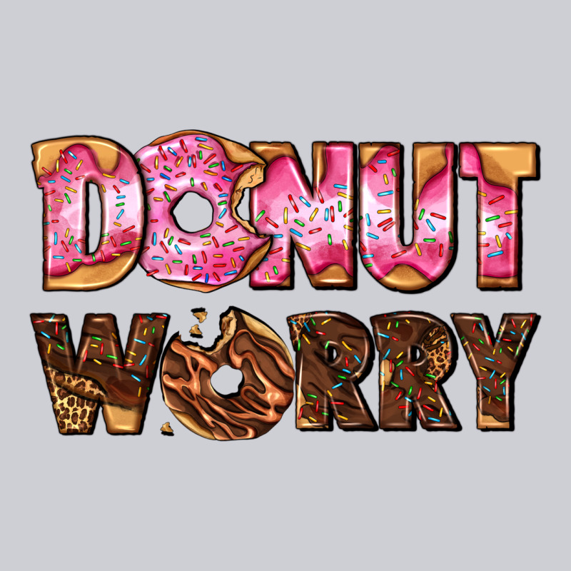 Donut Worry With Donut Heavyweight Sweatshirt by AdoDesignShop | Teevron