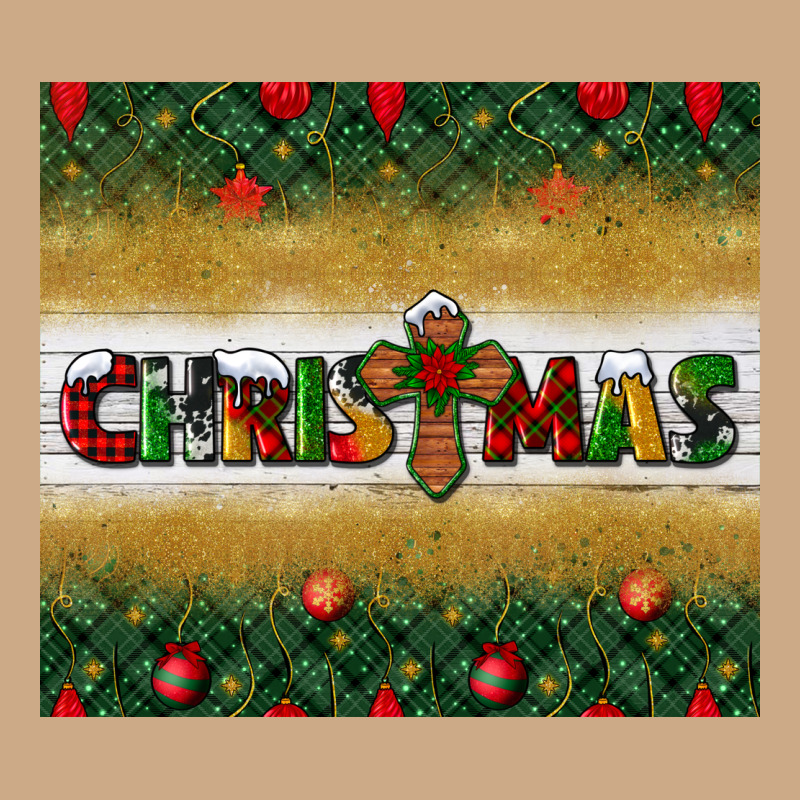 Christmas With Cross Vintage Hoodie by BundleAndBundleShop | Teevron