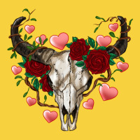 Valentines Bull Skull Premium Sweatshirt | Teevron