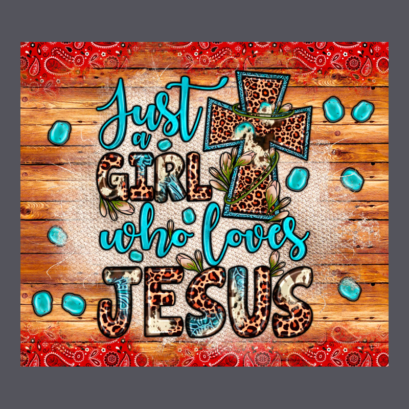 Just A Girl Who Loves Jesus Vintage Hoodie by JahusDesignShop | Teevron