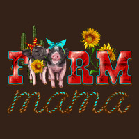 Farm Mama With Pigs Heavy Core Tee | Teevron