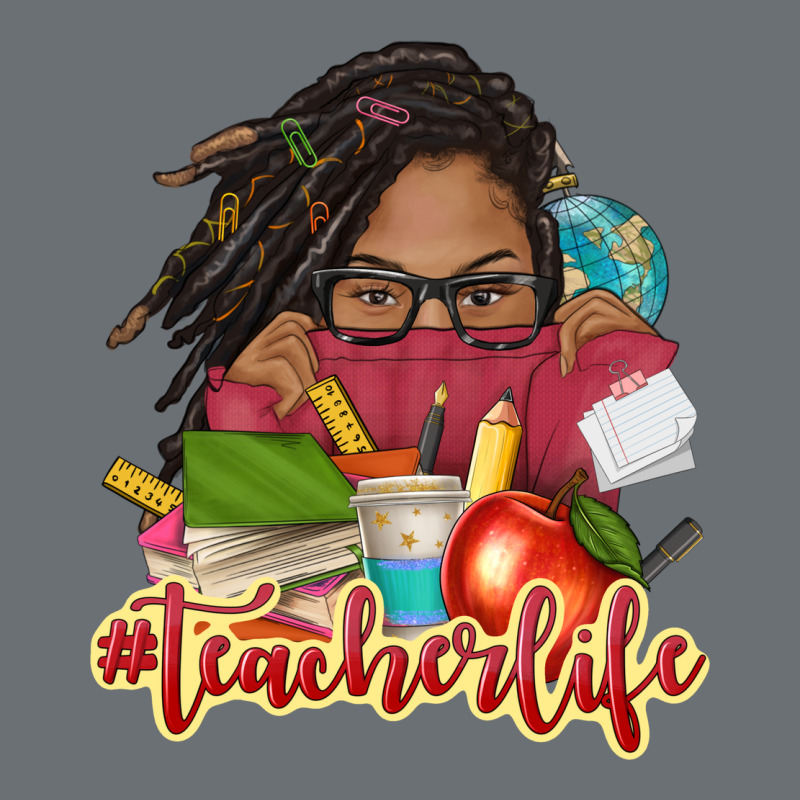 Afro Woman Teacher Life Premium Hoodie by NancyCooperArtShop | Teevron