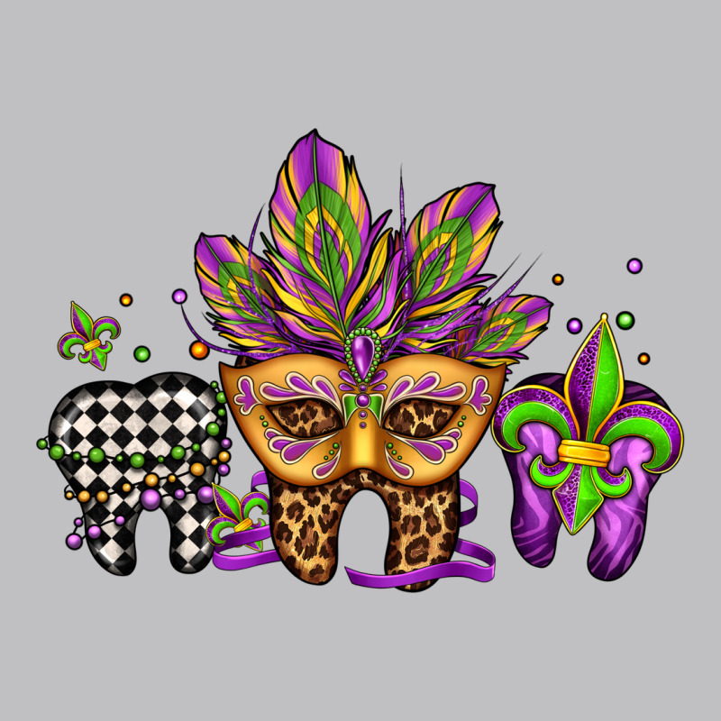 Mardi Gras Teeth Dental Assistant Classic Tee by Jasminsmagicworld | Teevron