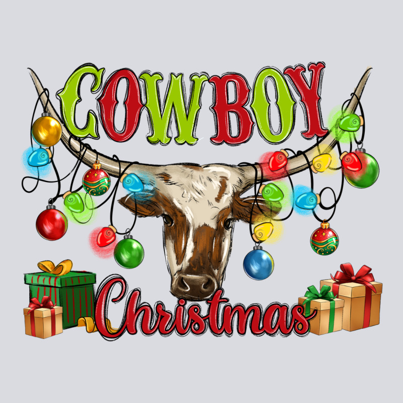 Cowboy Christmas Zipper Hoodie by MaliasSmallBusiness | Teevron
