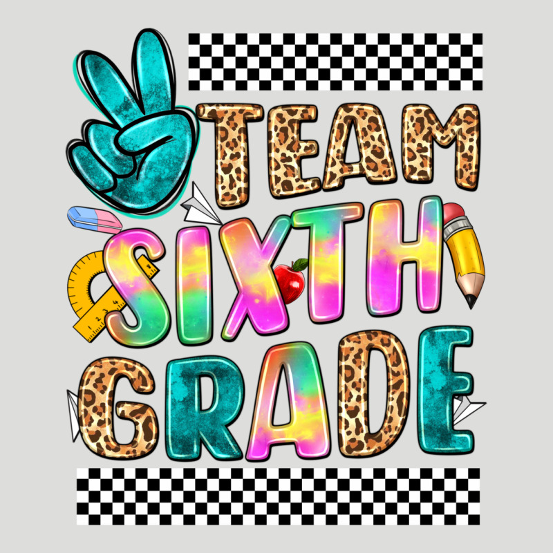 Team Sixth Grade Zipper Hoodie by NancyCooperArtShop | Teevron