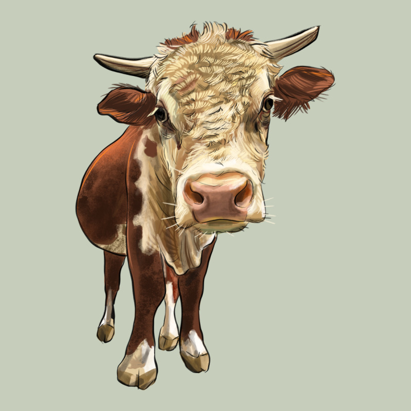 Hereford Heifer Long Sleeve Tee by LillyAllenDesigns | Teevron