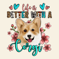 Life Is Better With A Corgi Vintage Tee | Teevron
