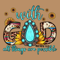 With God All Things Are Possible Matthew 19 26 Vintage Hoodie | Teevron