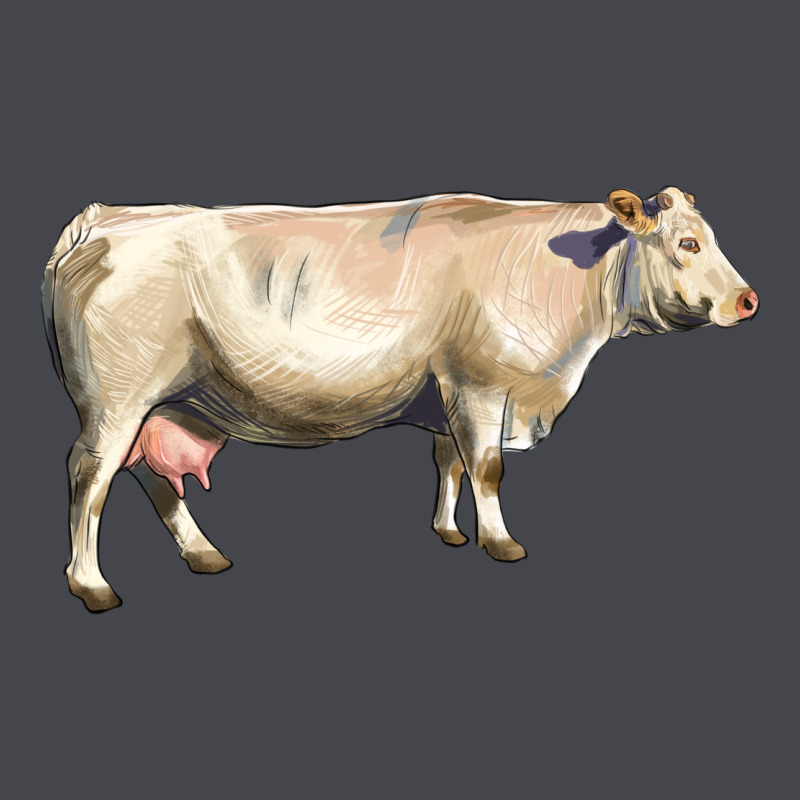 Charolais Cattle Long Sleeve Tee by LillyAllenDesigns | Teevron