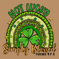 Not Lucky Simply Blessed Rainbow Vintage Hoodie | Teevron
