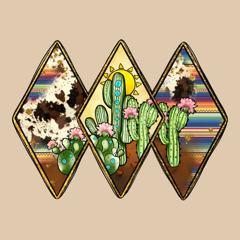 Cactus Serape Cowhide Heavyweight Sweatshirt by JahusDesignShop | Teevron