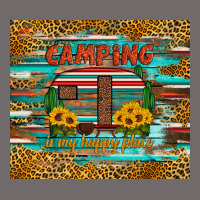 Camping Is My Happy Place Urban Heavy Tee | Teevron