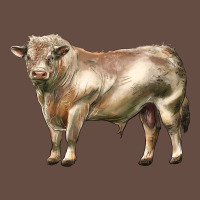 Charolais Bull Long Sleeve Tee | Teevron