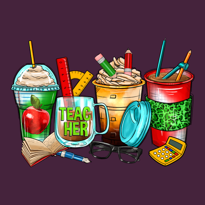 Teacher Coffee Cups Premium Tee by Zillion Design Studio | Teevron