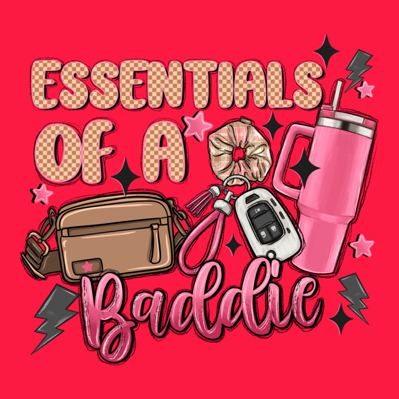 Essentials Of A Baddie Zipper Hoodie by MaliasSmallBusiness | Teevron