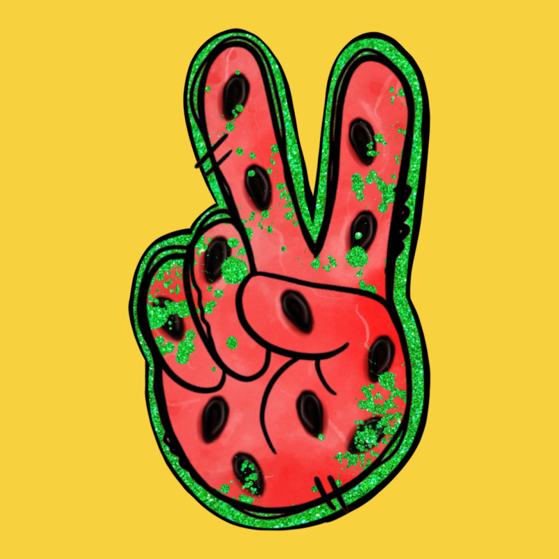 Watermelon Peace Sign Premium Sweatshirt by Jasminsmagicworld | Teevron