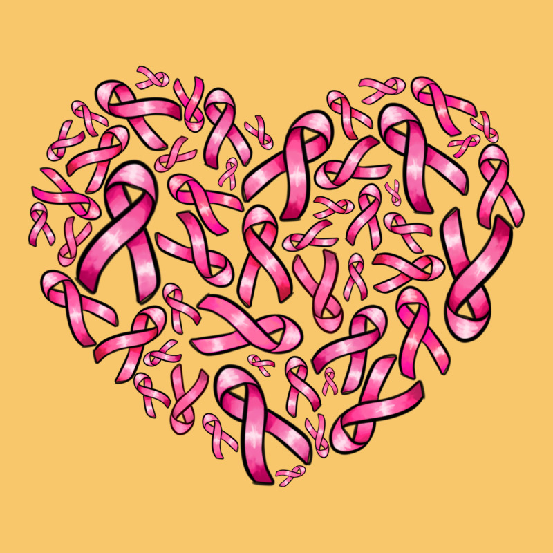 Breast Cancer Ribbon Heart Vintage Hoodie by AdoDesignShop | Teevron