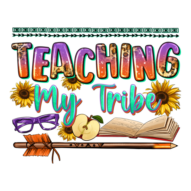 Teaching My Tribe Zipper Hoodie by NancyCooperArtShop | Teevron