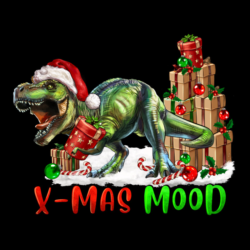 T Rex X Mas Mood Ladies Tee by RanaPortraitStore | Teevron
