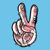 Baseball Peace Sign Premium Sweatshirt | Teevron
