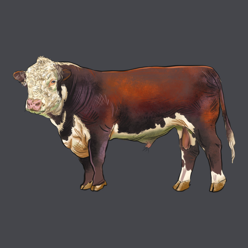 Hereford Bull Long Sleeve Tee by LillyAllenDesigns | Teevron