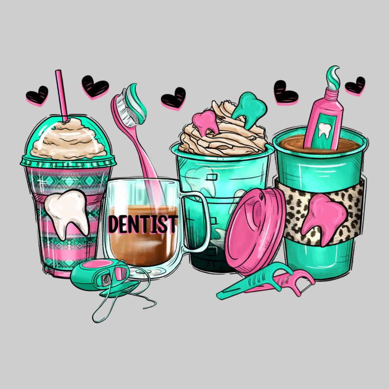 Dentist Coffee Cups Premium Tee by Zillion Design Studio | Teevron