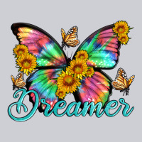Dreamer With Butterfly And Sunflowers Heavyweight Sweatshirt | Teevron