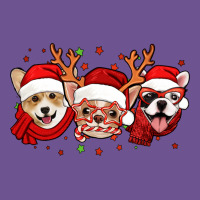 Christmas Dogs Corgi Chihuahua Frenchie Vintage Tee | Teevron