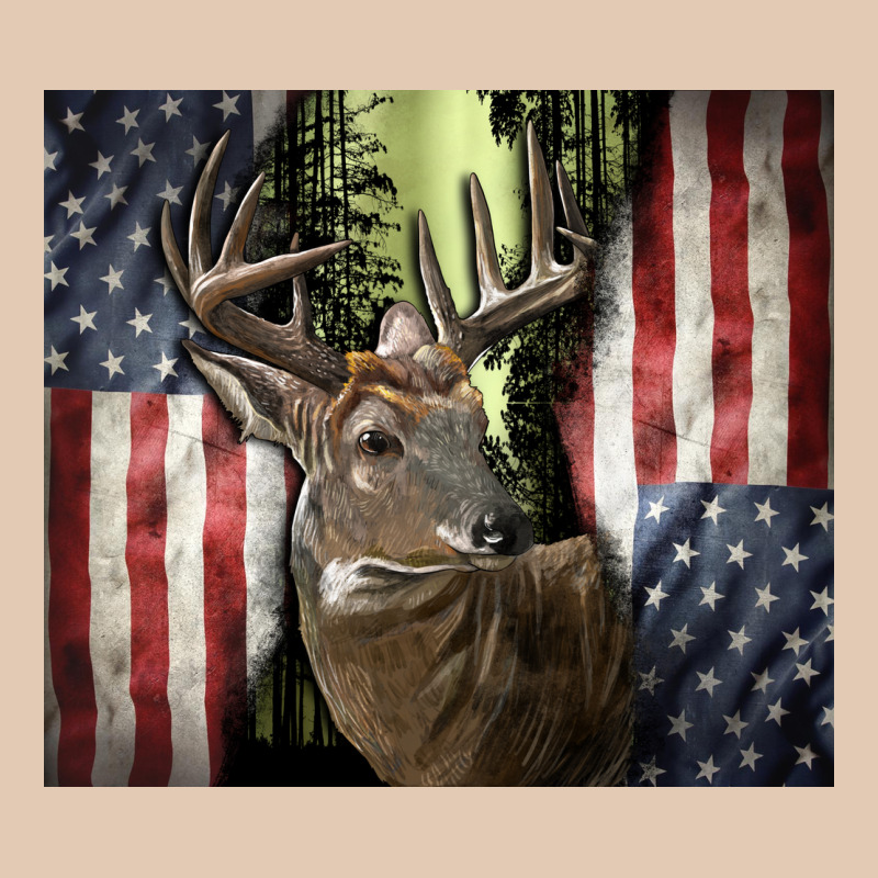 Usa Deer Hunting Woods Urban Hoodie by CowGirlArtShop | Teevron