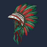 American Flag Indian Headdress Premium Sweatshirt | Teevron