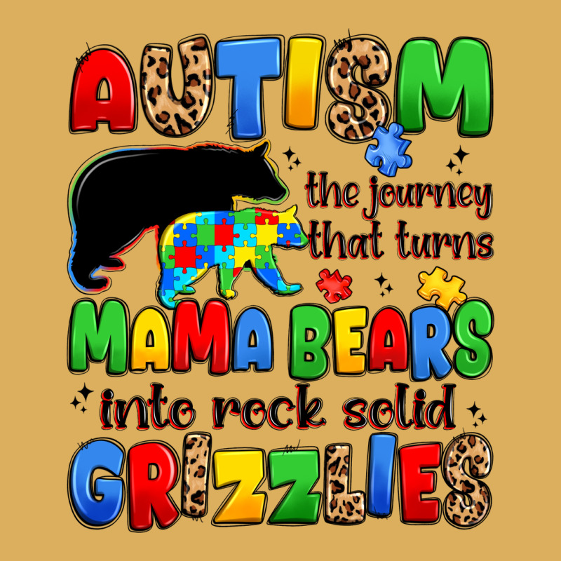 Autism The Journey That Turns Mama Bears Premium Hoodie by JahusDesignShop | Teevron