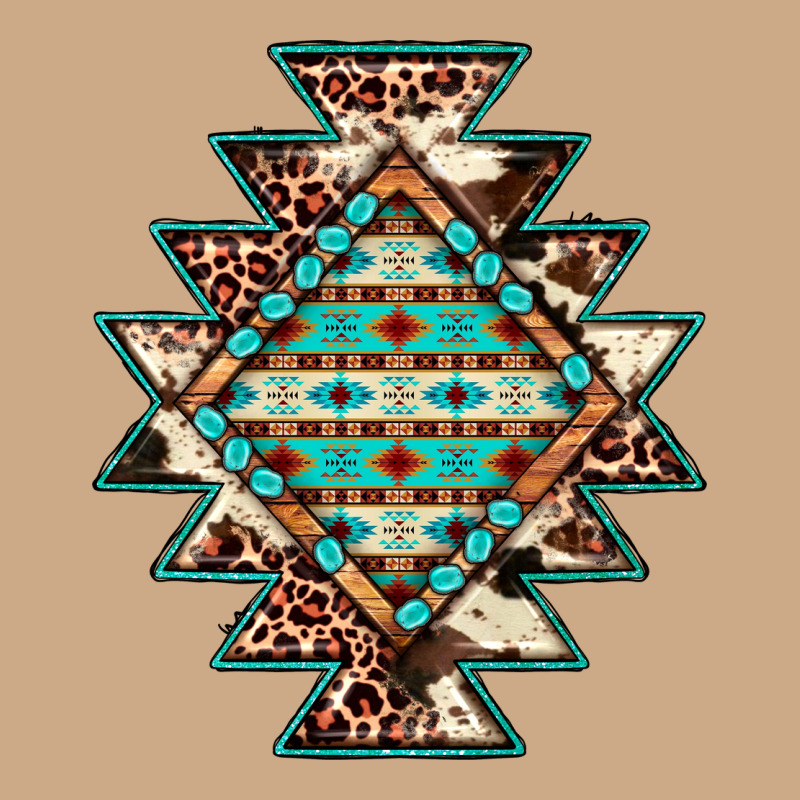 Cowhide Leopard Gemstone Aztec Vintage Hoodie by JahusDesignShop | Teevron