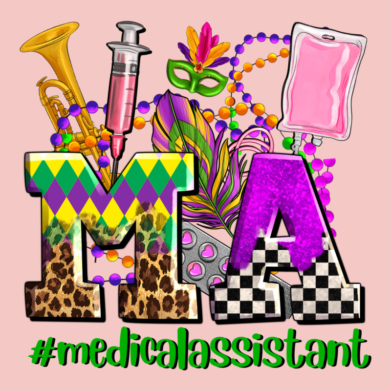 Mardi Gras Ma Medical Assistant Urban Heavy Tee by AdoDesignShop | Teevron