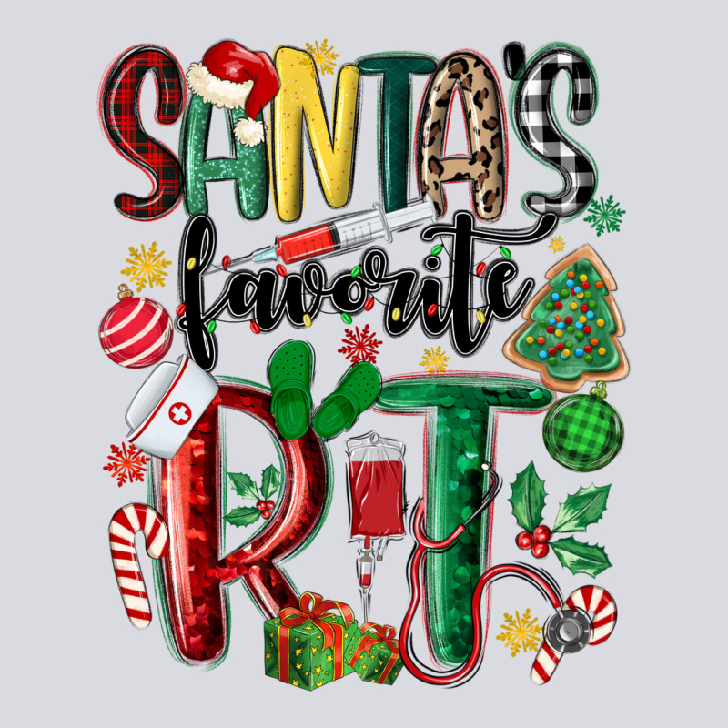 Santas Favorite Rt Nurse Zipper Hoodie by MaliasSmallBusiness | Teevron