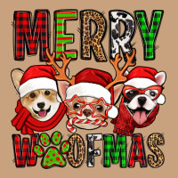 Merry Woofmas Dogs Vintage Tee | Teevron