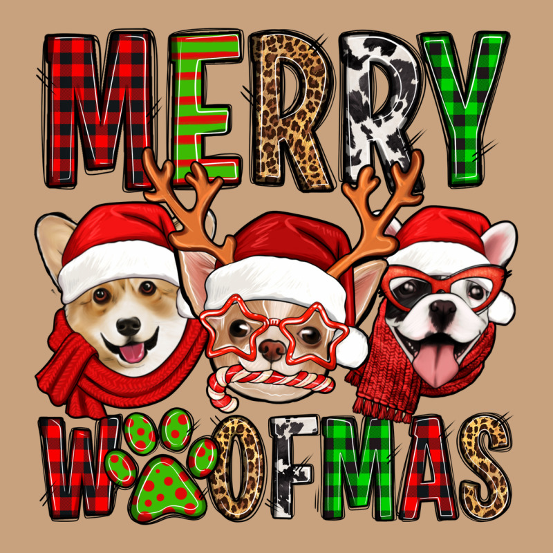 Merry Woofmas Dogs Vintage Tee by Jasminsmagicworld | Teevron