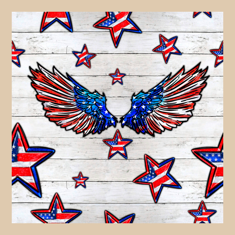 Patriotic Eagle Wing Heavyweight Sweatshirt by BundleAndBundleShop | Teevron