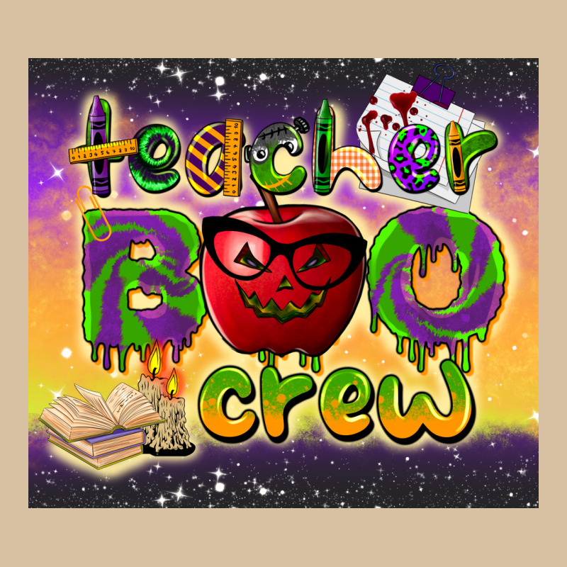 Teacher Boo Crew Tumbler Heavyweight Hoodie by BarkalooDesign | Teevron
