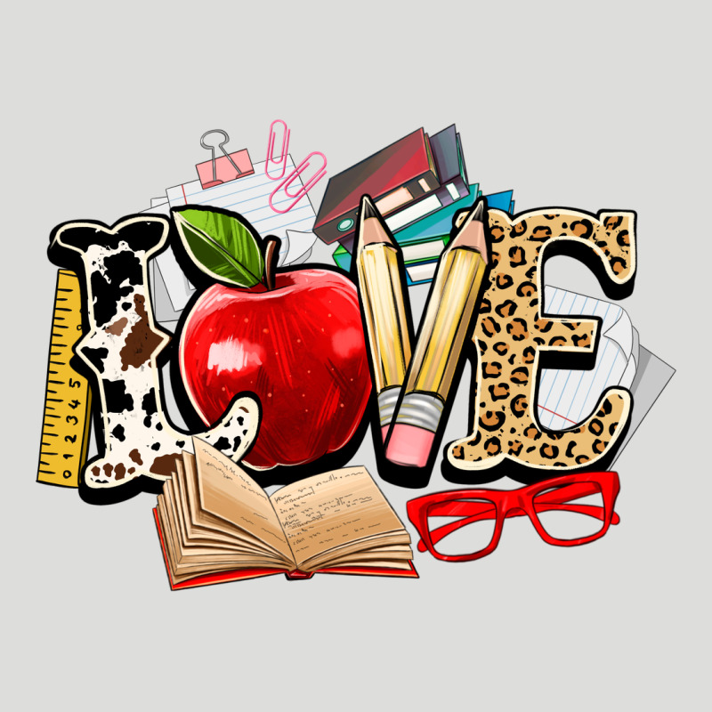 Teacher School Love Zipper Hoodie by NancyCooperArtShop | Teevron