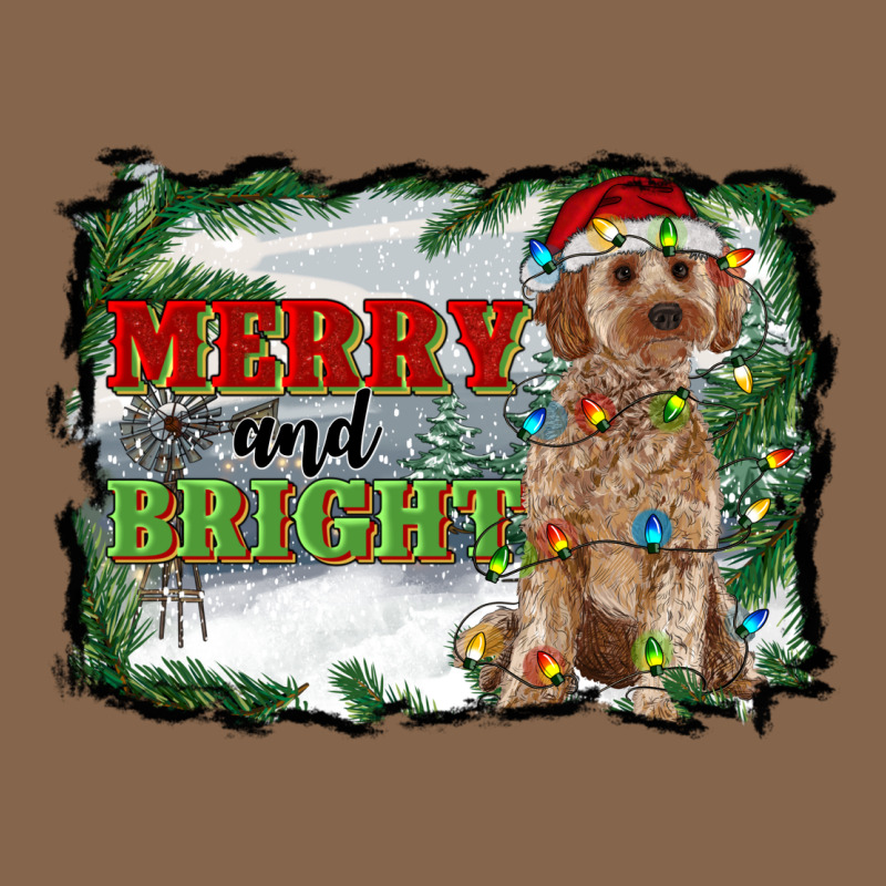Merry And Bright Cockapoo Premium Tee by RanaPortraitStore | Teevron