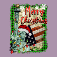 Merry Christmas  Statue Of Liberty Heavyweight Hoodie | Teevron