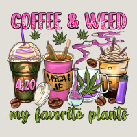 Coffee And Weed My Favorite Plants Heavy Core Tee | Teevron