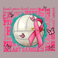 Pink Out Breast Cancer Volleyballs Vintage Hoodie | Teevron