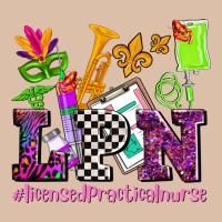 Mardi Gras Lpn Licensed Practical Nurse Urban Heavy Tee | Teevron