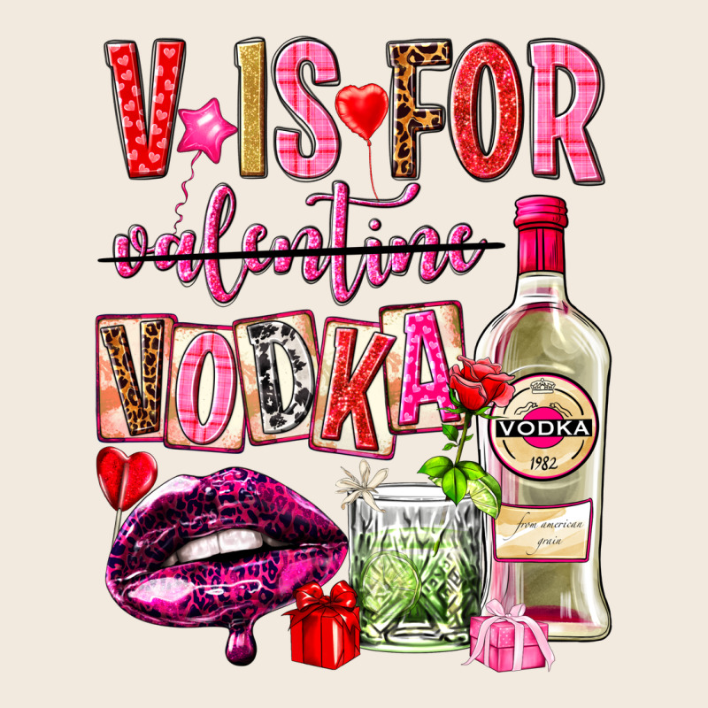 V Is For Vodka Zipper Hoodie by NancyCooperArtShop | Teevron