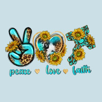 Peace Love Faith Ladies Tee | Teevron