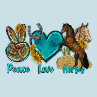 Peace Love Horses Tbw Ladies Tee | Teevron