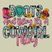 Boots And Bling It S A Cowgirl Thing Heavy Core Tee | Teevron